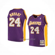 Maglia Bambino Los Angeles Lakers Kobe Bryant #24 Mitchell & Ness 2008-09 Viola