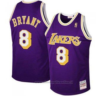 Maglia Bambino Los Angeles Lakers Kobe Bryant NO 8 Throwback Viola