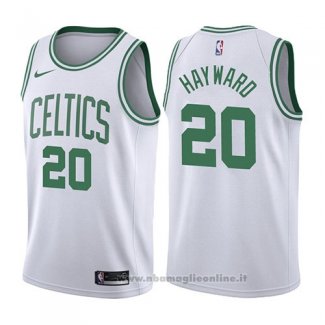 Maglia Boston Celtics Gordon Hayward NO 20 2017-18 Bianco