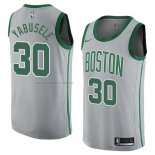 Maglia Boston Celtics Guerschon Yabusele NO 30 Citta 2018 Grigio