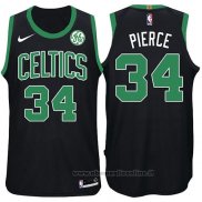 Maglia Boston Celtics Paul Pierce NO 34 Statement 2017-18 Nero