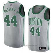 Maglia Boston Celtics Robert Williams III NO 44 Citta 2017-18 Grigio