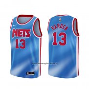 Maglia Brooklyn Nets James Harden #13 Classic 2020-21 Blu