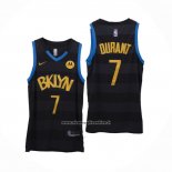 Maglia Brooklyn Nets Kevin Durant #7 Fashion Royalty Nero