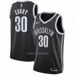 Maglia Brooklyn Nets Seth Curry #30 Icon 2021-22 Nero