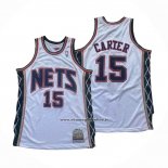 Maglia Brooklyn Nets Vince Carter #15 Mitchell & Ness 2006-07 Bianco