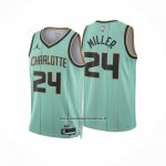 Maglia Charlotte Hornets Brandon Miller #24 Citta 2024-25 Verde
