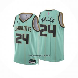 Maglia Charlotte Hornets Brandon Miller #24 Citta 2024-25 Verde