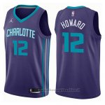 Maglia Charlotte Hornets Dwight Howard NO 12 Statement 2017-18 Viola