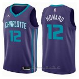 Maglia Charlotte Hornets Dwight Howard NO 12 Statement 2017-18 Viola