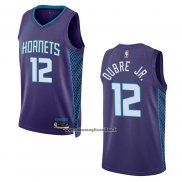 Maglia Charlotte Hornets Kelly Oubre JR. #12 Statement 2022-23 Viola