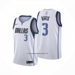 Maglia Dallas Mavericks Anthony Davis No 3 Association 2025-26 Bianco