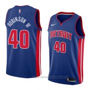 Maglia Detroit Pistons Glenn Robinson III NO 40 Icon 2018 Blu