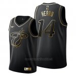 Maglia Golden Edition Miami Heat Tyler Herro NO 14 Nero