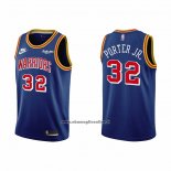 Maglia Golden State Warriors Otto Porter JR. #32 75th Anniversary Blu