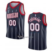 Maglia Houston Rockets Personalizzate Citta 2022-23 Nero