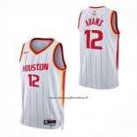 Maglia Houston Rockets Steven Adams No 12 Association 2026-27 Bianco