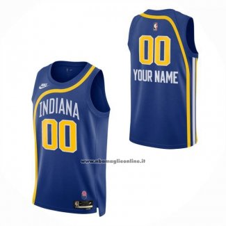 Maglia Indiana Pacers Personalizzate 2026-27 Blu