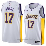 Maglia Los Angeles Lakers Isaac Bonga NO 17 Association 2018 Bianco