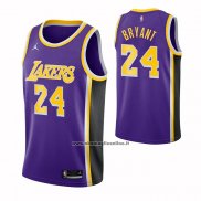 Maglia Los Angeles Lakers Kobe Bryant #24 Statement 2021-22 Viola