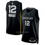 Maglia Memphis Grizzlies Ja Morant #12 Select Series Nero