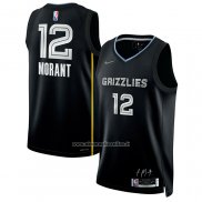 Maglia Memphis Grizzlies Ja Morant #12 Select Series Nero