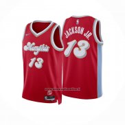Maglia Memphis Grizzlies Jaren Jackson JR. #13 Citta 2024-25 Rosso