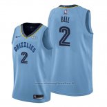 Maglia Memphis Grizzlies Jordan Bell NO 2 Statement 2019-20 Blu