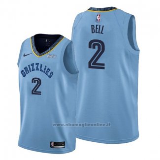 Maglia Memphis Grizzlies Jordan Bell NO 2 Statement 2019-20 Blu