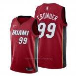 Maglia Miami Heat Jae Crowder NO 99 Statement 2019-20 Rosso