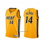 Maglia Miami Heat Tyler Herro #14 Earned 2020-21 Or