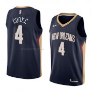 Maglia New Orleans Pelicans Charles Cooke NO 4 Icon 2018 Blu