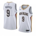Maglia New Orleans Pelicans Darius Morris NO 9 Association 2018 Bianco