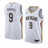 Maglia New Orleans Pelicans Darius Morris NO 9 Association 2018 Bianco