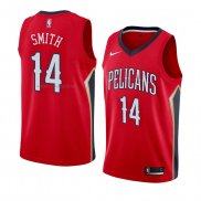 Maglia New Orleans Pelicans Jason Smith NO 14 Statement 2018 Rosso