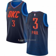 Maglia Oklahoma City Thunder Chris Paul #3 Statement Blu