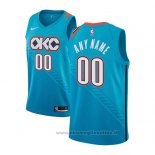 Maglia Oklahoma City Thunder Personalizzate Citta 2018-19 Blu