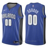 Maglia Orlando Magic Aaron Gordon NO 00 Icon 2017-18 Blu