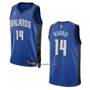 Maglia Orlando Magic Gary Harris #14 Statement 2022-23 Blu