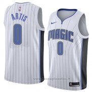 Maglia Orlando Magic Jamel Artis NO 0 Association 2018 Bianco