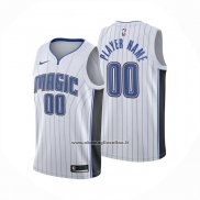 Maglia Orlando Magic Personalizzate Association 2024-25 Bianco