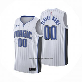 Maglia Orlando Magic Personalizzate Association 2024-25 Bianco