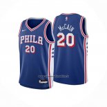 Maglia Philadelphia 76ers Jared McCain #20 Icon 2024-25 Blu