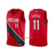 Maglia Portland Trail Blazers Enes Kanter #11 Statement Rosso