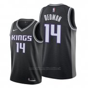 Maglia Sacramento Kings Dewayne Dedmon NO 14 Statement Nero