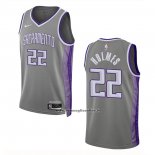 Maglia Sacramento Kings Richaun Holmes #22 Citta 2022-23 Grigio