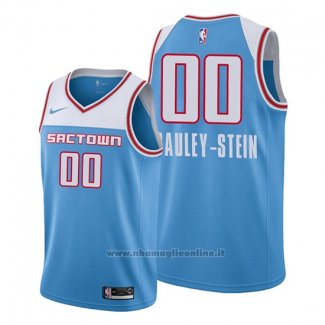 Maglia Sacramento Kings Willie Cauley-Stein NO 00 Citta Edition Blu