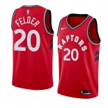 Maglia Toronto Raptors Kay Felder NO 20 Icon 2018 Rosso