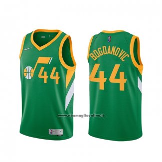 Maglia Utah Jazz Bojan Bogdanovic #44 Earned 2020-21 Verde