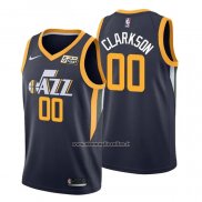 Maglia Utah Jazz Jordan Clarkson #00 Icon Blu